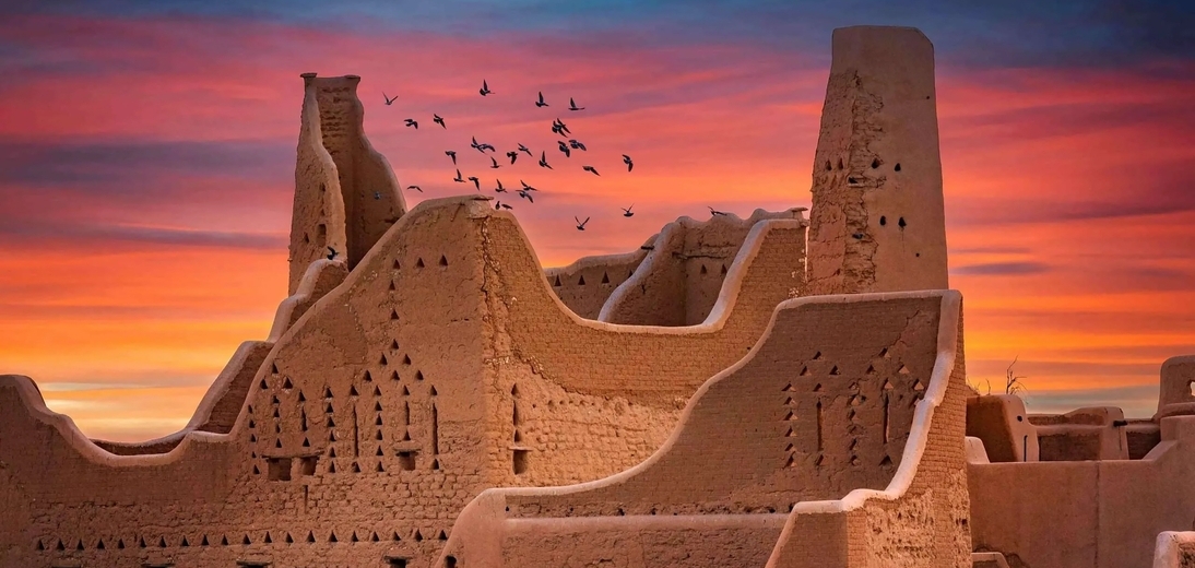 Riyadh,Saudi,Arabia,Al,Diriyah,Old,Capital,.,Diriyah,Ruins