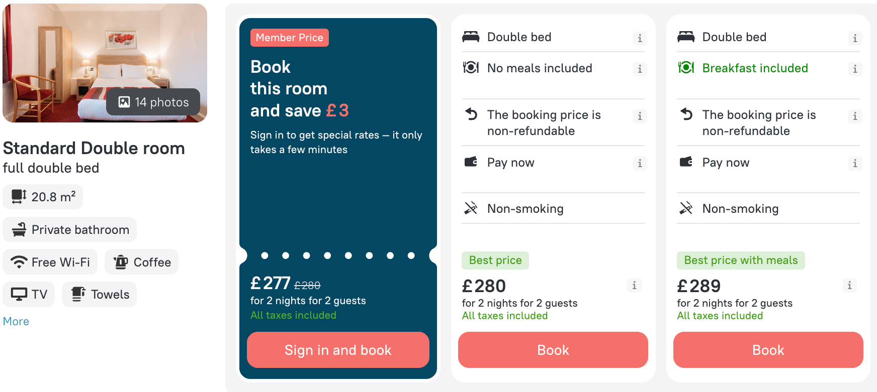 The Headland Hotel & Spa coastal retreat — member rate on ZenHotels